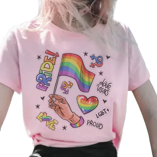 T-shirt pride drapeau LGBT – Image 2