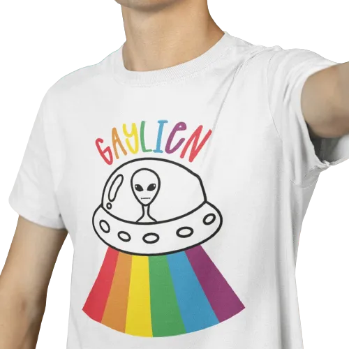 Gaylien t-shirt – Image 2
