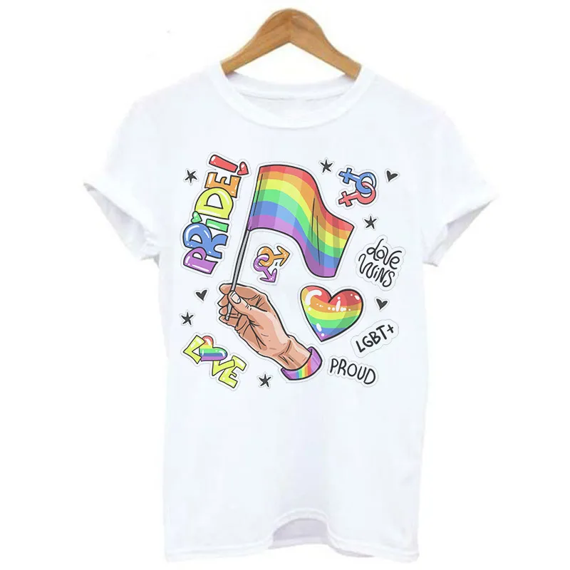 T-shirt pride drapeau LGBT