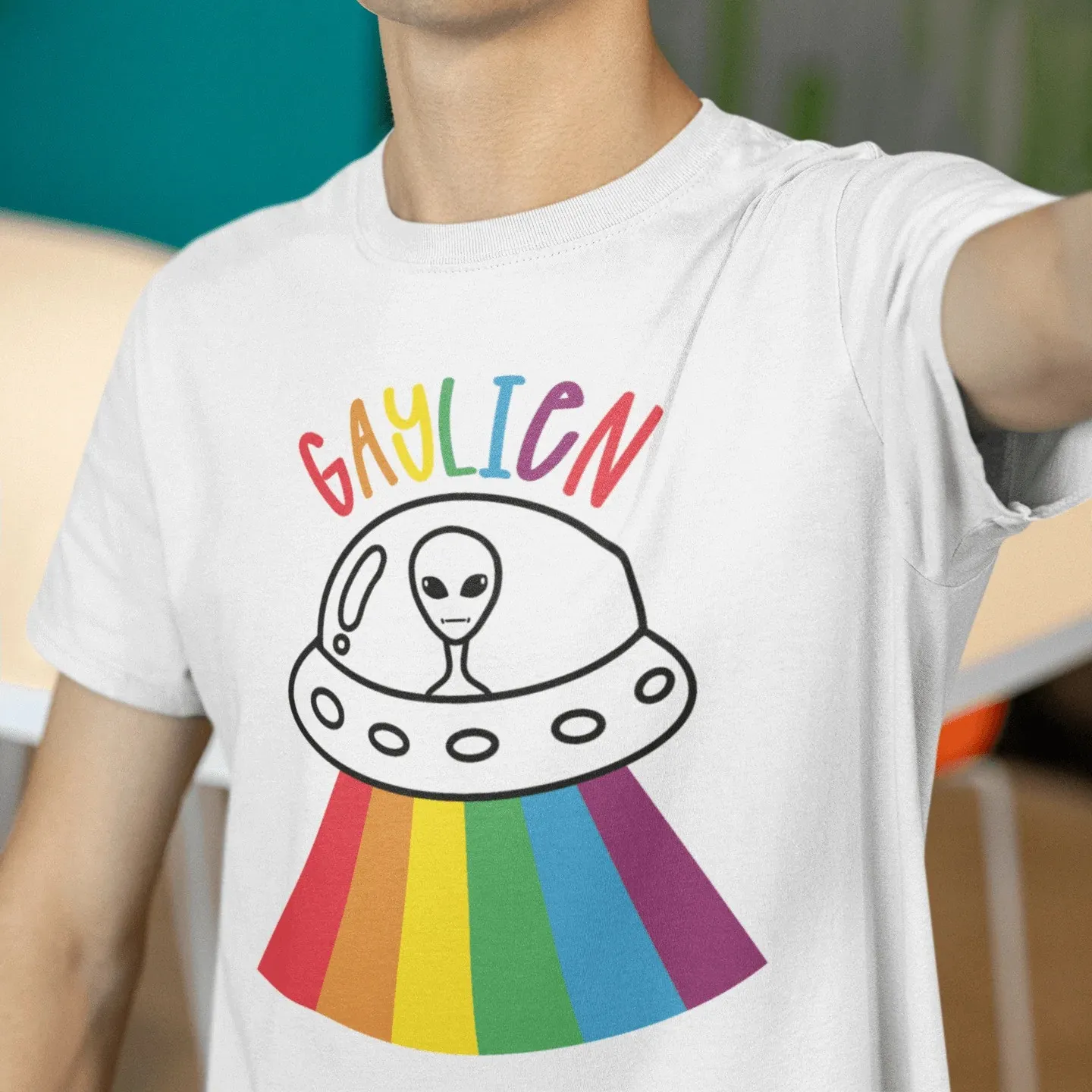 Gaylien t-shirt – Image 3