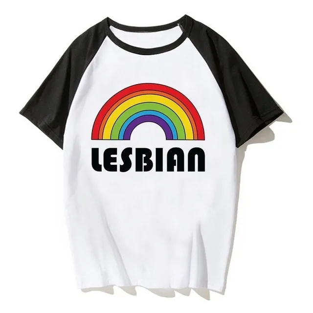 T-shirt lesbienne arc en ciel – T-shirt Lesbian
