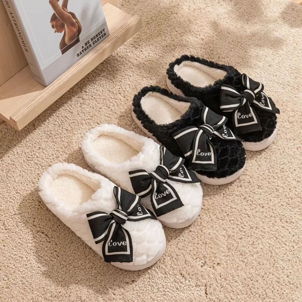 Chausson Moumoute Femme Noeud Papillon – Image 5