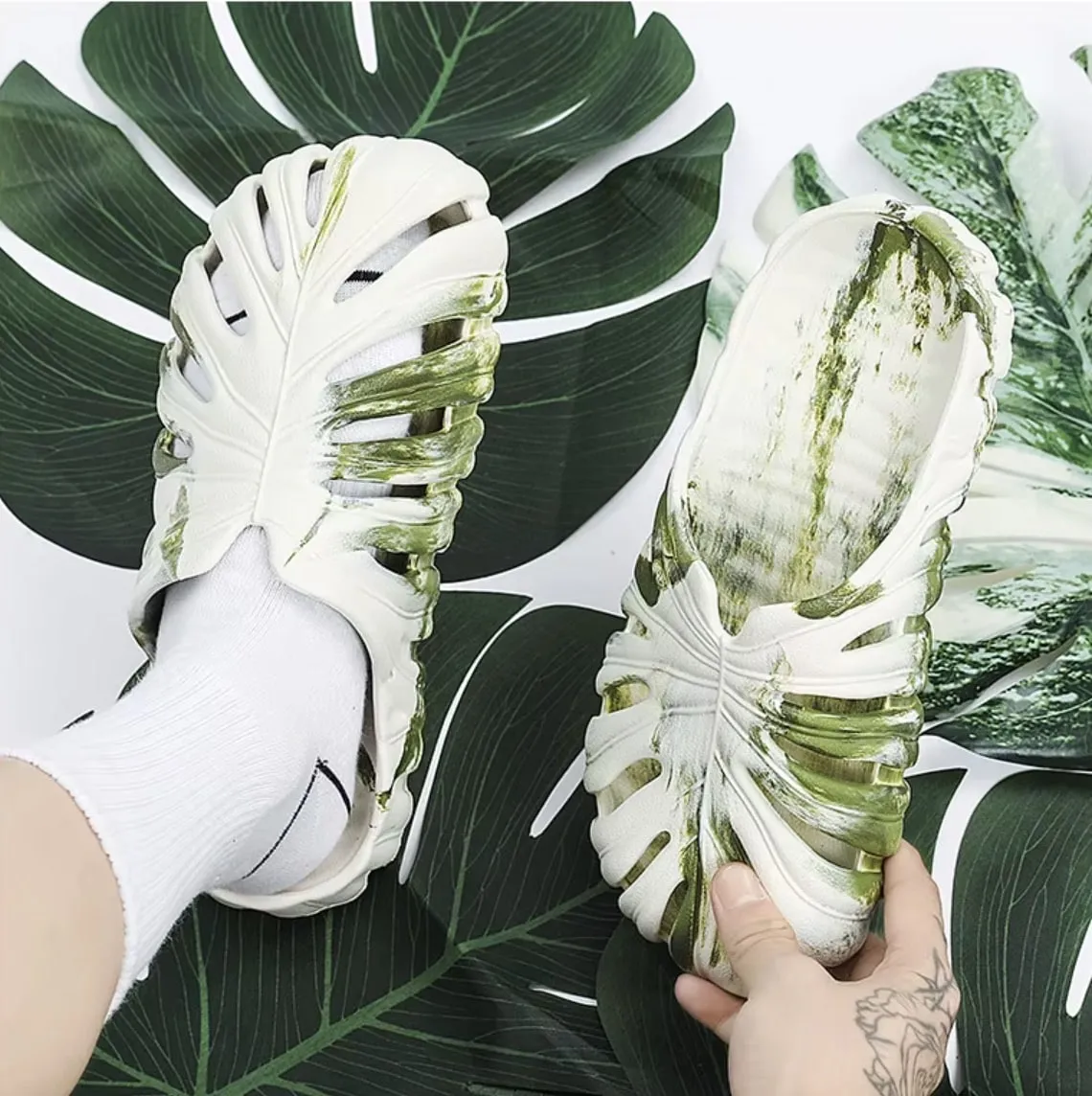 Claquette Crocs Monstera – Image 7