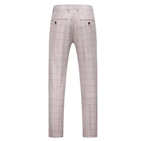 Costume 3 pieces à carreaux – Image 7