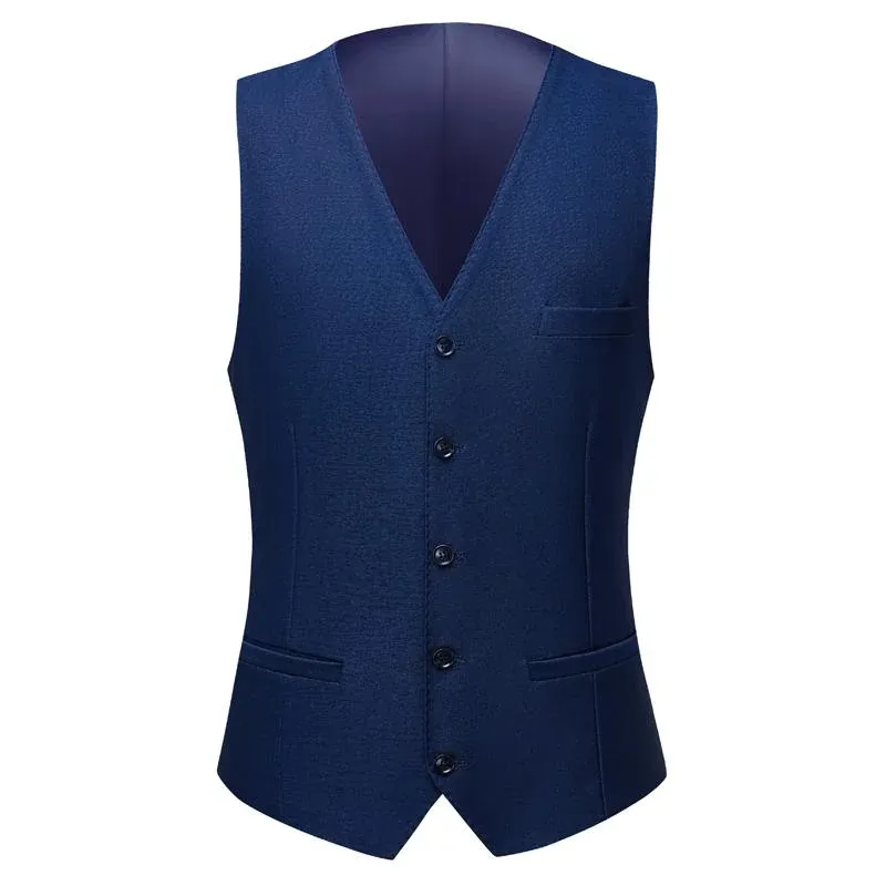 Costume 3 pièces bleu – Image 2