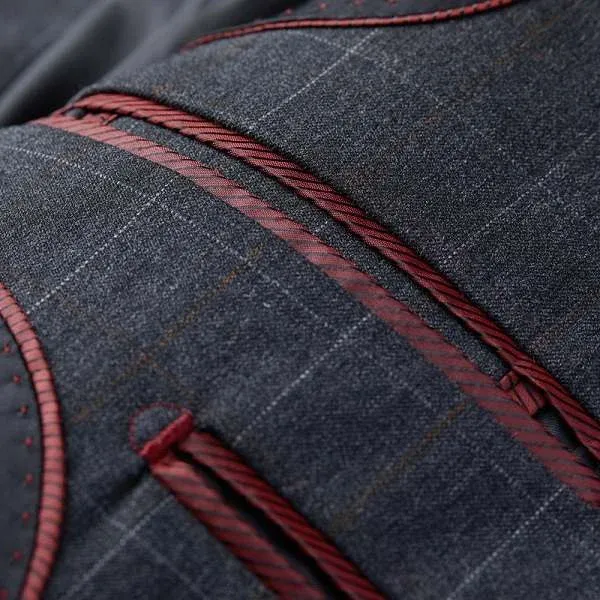 Costume décontracté à carreaux – Image 7