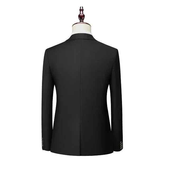 Costume homme noir – Image 3