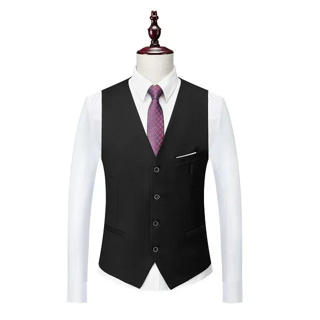 Costume homme noir – Image 4