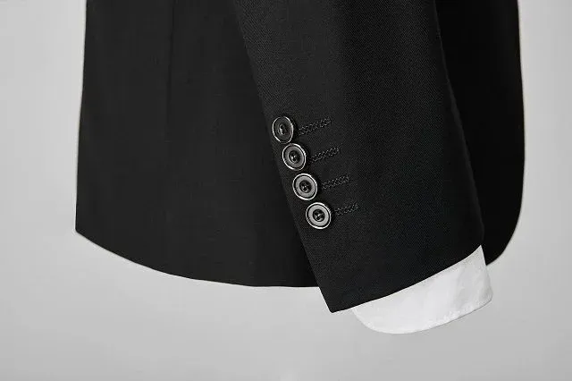 Costume homme noir – Image 6