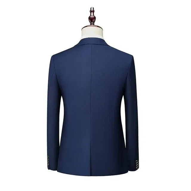 Costume mariage bleu – Image 2