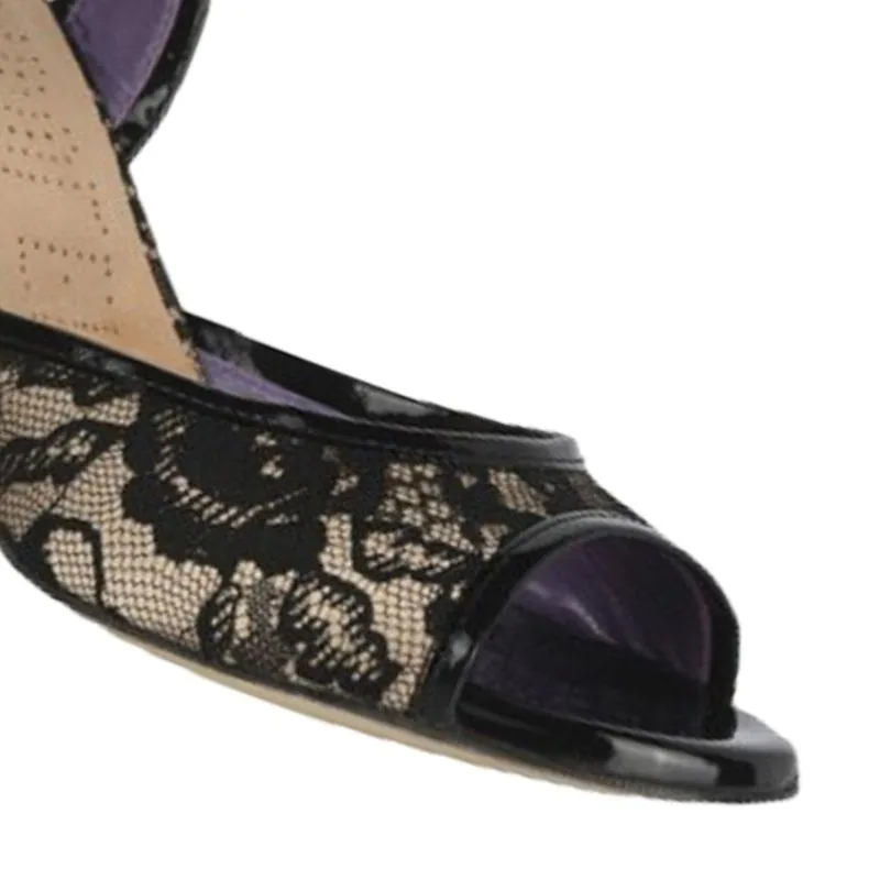 BANDOLERA A1 DENTELLE-T7Chaussure de tango – Image 3