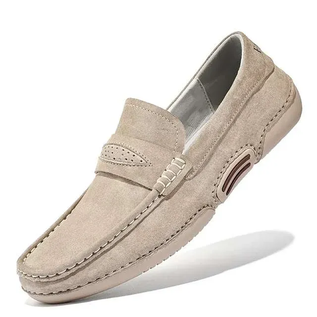 Mocassin cuir homme
