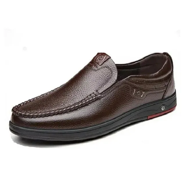 Mocassin en cuir véritable homme – Image 2