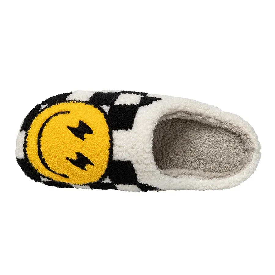 Chaussons Smiley Mule à Carreaux – Image 5