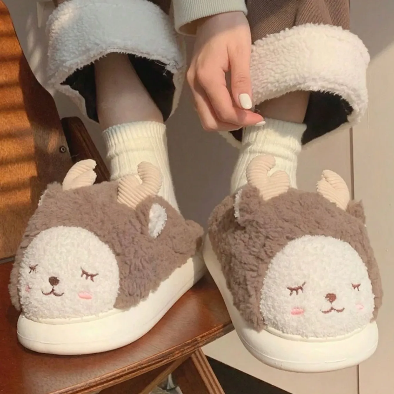 Chaussons Mouton Polaire – Image 3