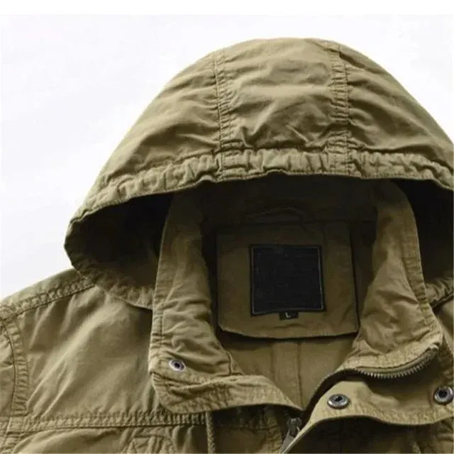 Parka à capuche style militaire – Image 4