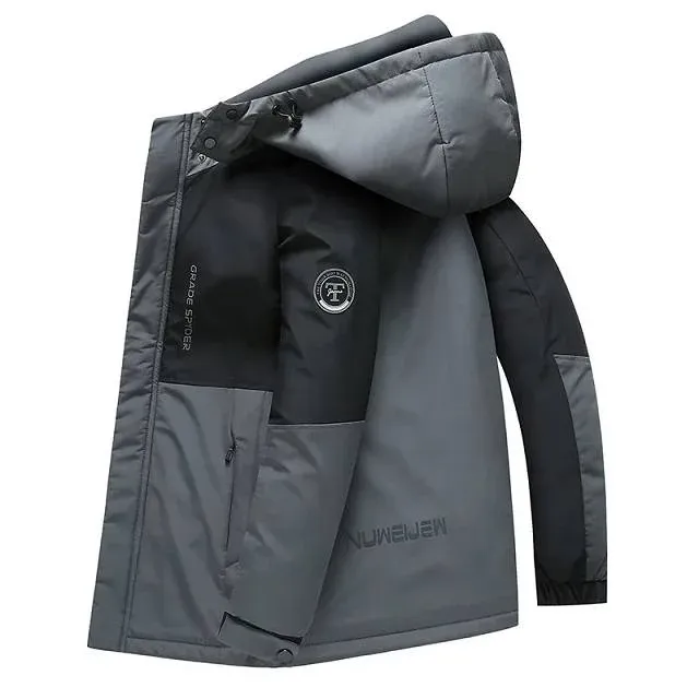 Parka homme imperméable avec capuche – Image 2