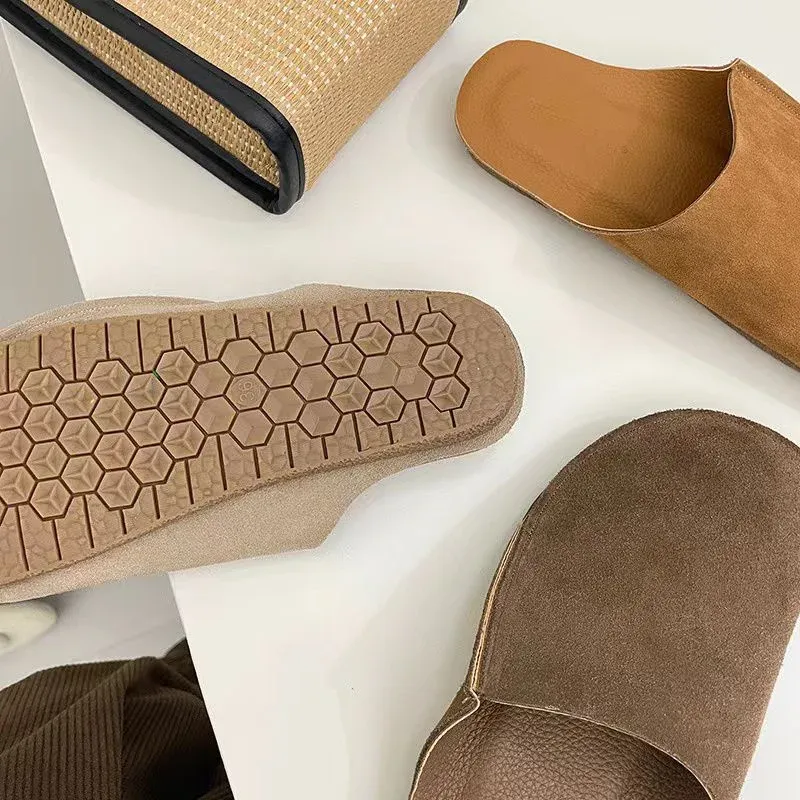 Chaussons Cuir Mule – Image 3