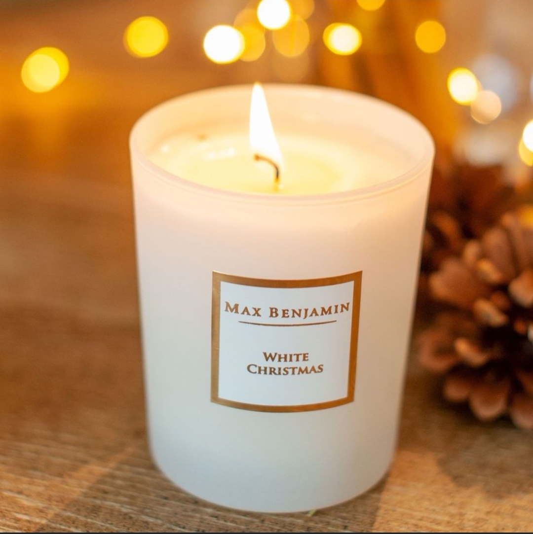 Bougie Max benjamin White Christmas