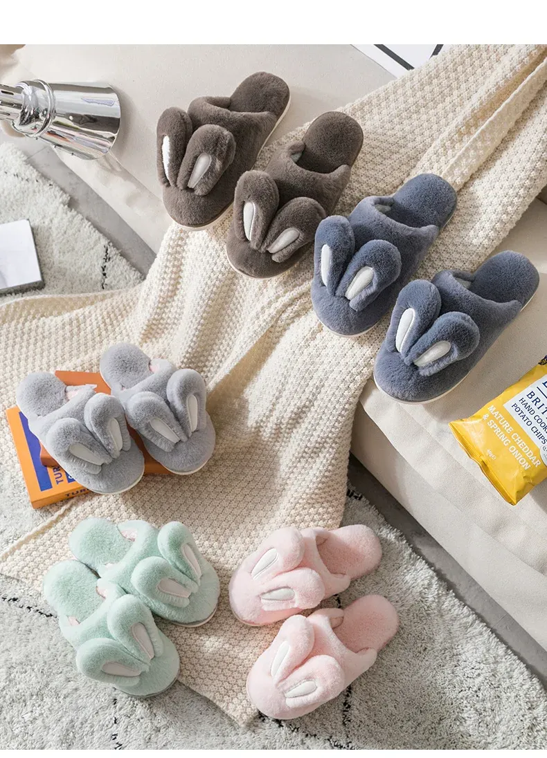 Chaussons Fourrure Lapin – Image 9