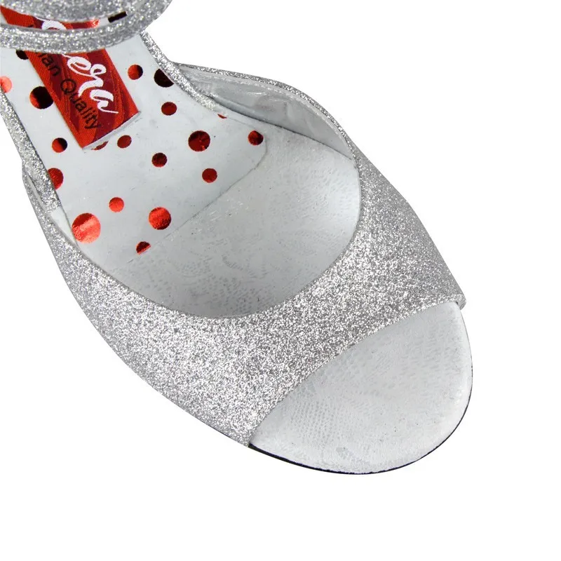 A31 ARGENT T7 Chaussure de tango – Image 2