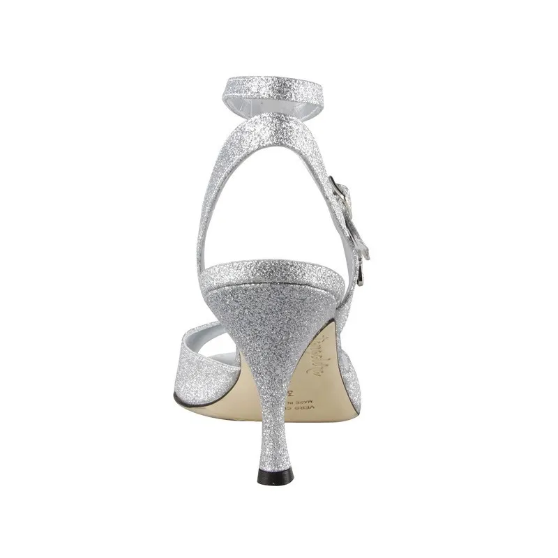 A31 ARGENT T7 Chaussure de tango – Image 3