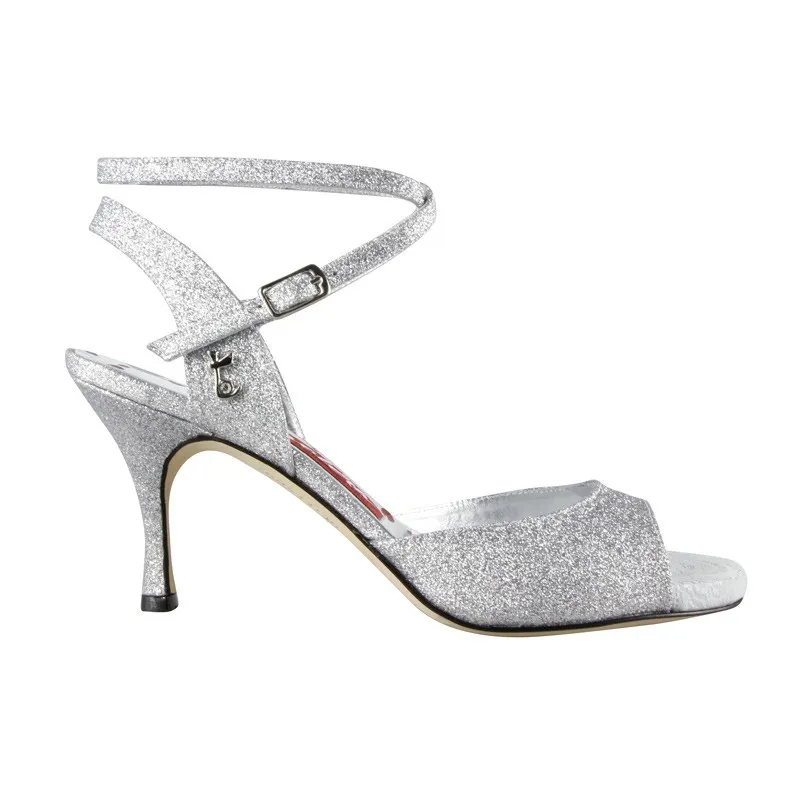 A31 ARGENT T7 Chaussure de tango