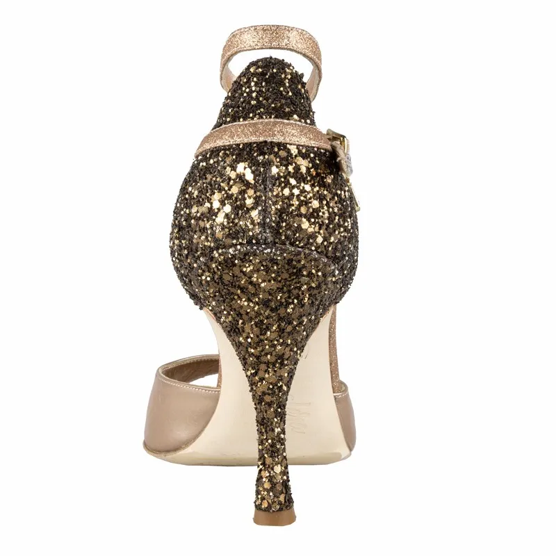 A8CL Bronze T8 Chaussure de tango – Image 3