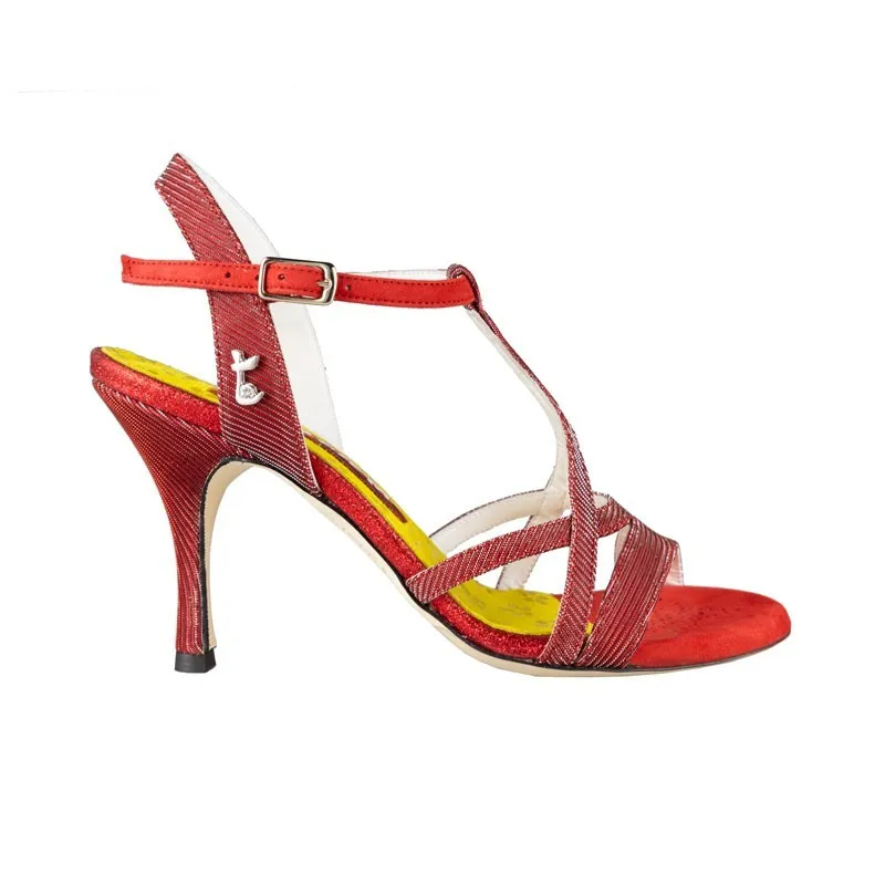 A11 ROUGE T8 Chaussure de tango