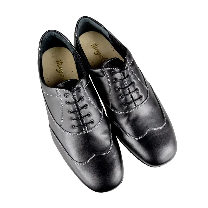 TANGOLERA 100 CUIR NOIR Chaussure de tango – Image 3