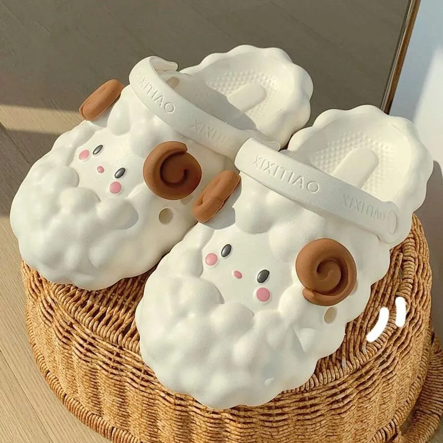 Claquettes Mouton Kawaii – Image 7