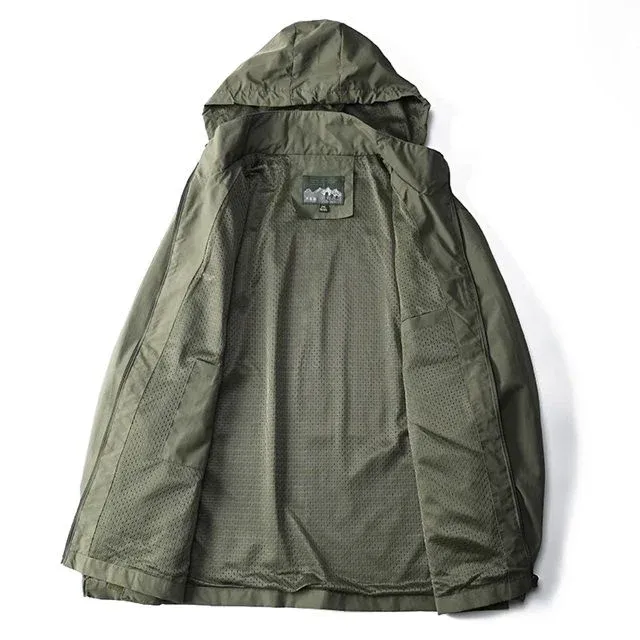 Veste à capuche style militaire – Image 3