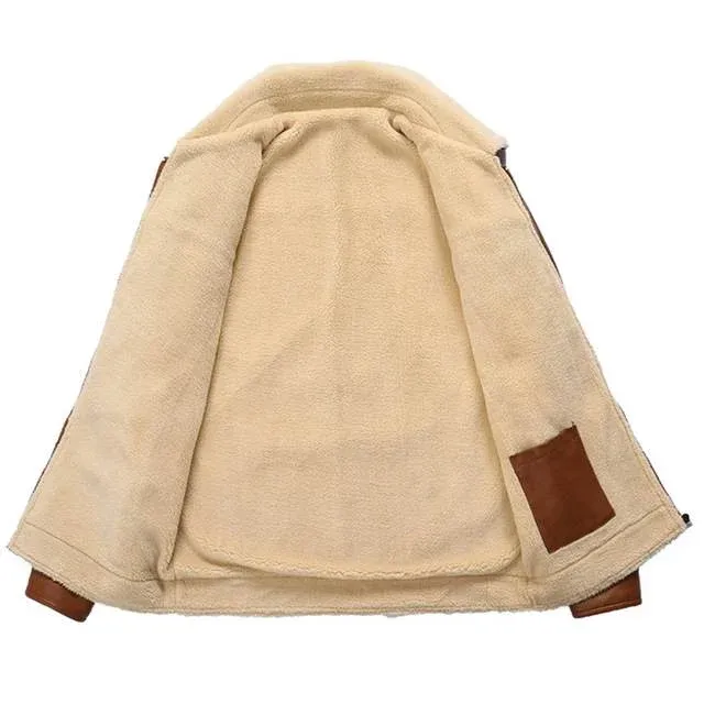 Veste cuir printemps homme – Image 3