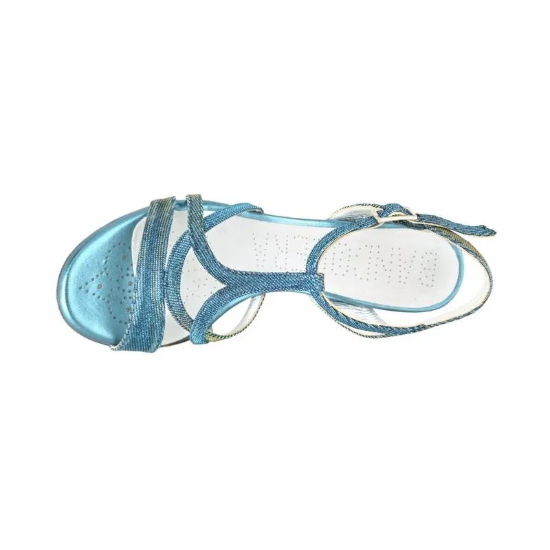 BANDOLERA A11 TURQUOISE-T9Chaussure de tango – Image 3
