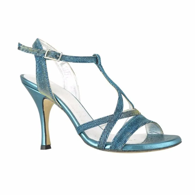 BANDOLERA A11 TURQUOISE-T9Chaussure de tango