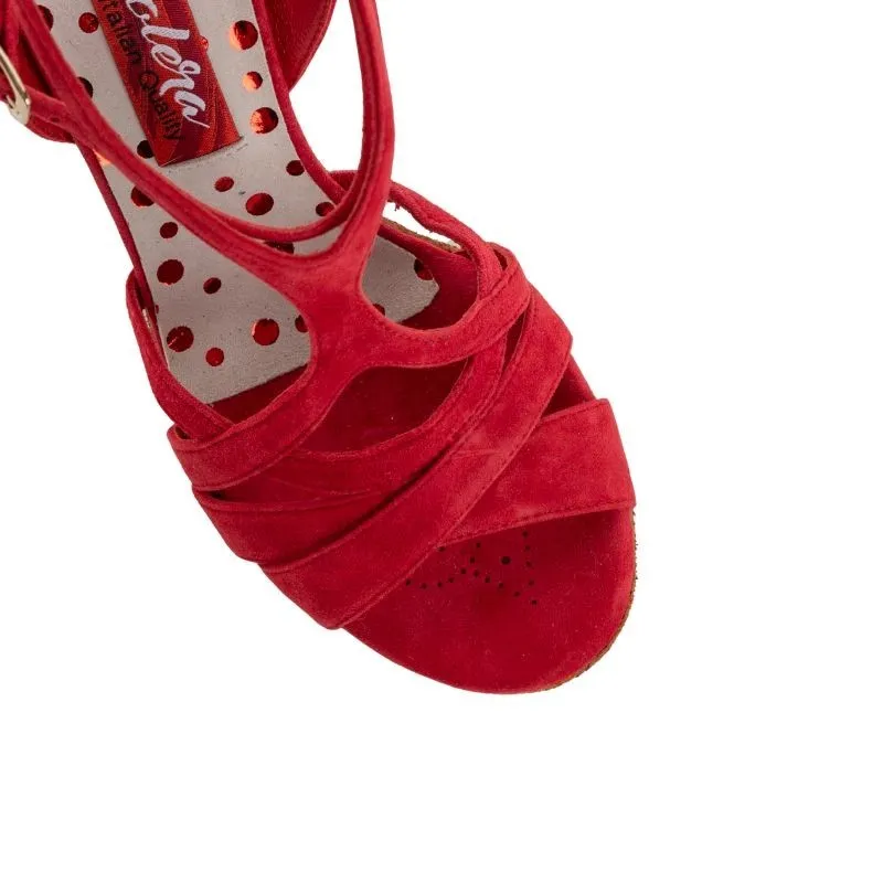 TANGOLERA A11 BIS ROUGE SEMELLE BUFFLE – T8 CHAUSSURE DE TANGO – Image 3