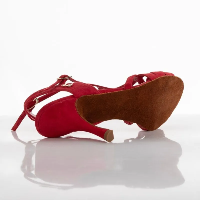 TANGOLERA A11 BIS ROUGE SEMELLE BUFFLE – T8 CHAUSSURE DE TANGO – Image 4