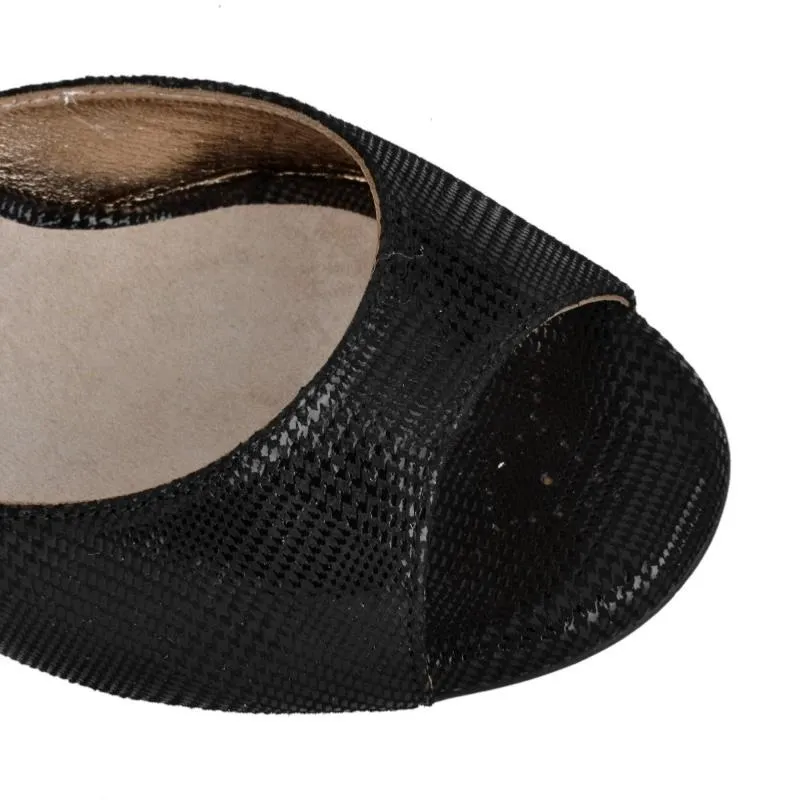 TANGOLERA A2 NOIRE-T6Chaussure de tango – Image 2