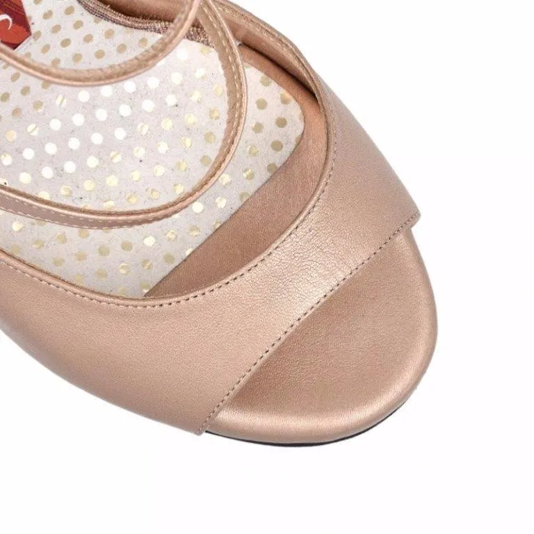 TANGOLERA A8B CHAMPAGNE -T9Chaussure de tango – Image 3