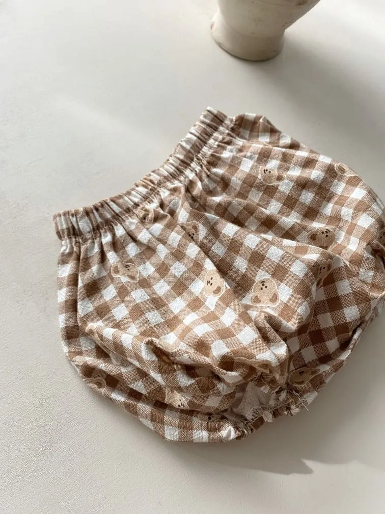 Bloomer bébé vichy | Ourson – Bebe nine – Image 2