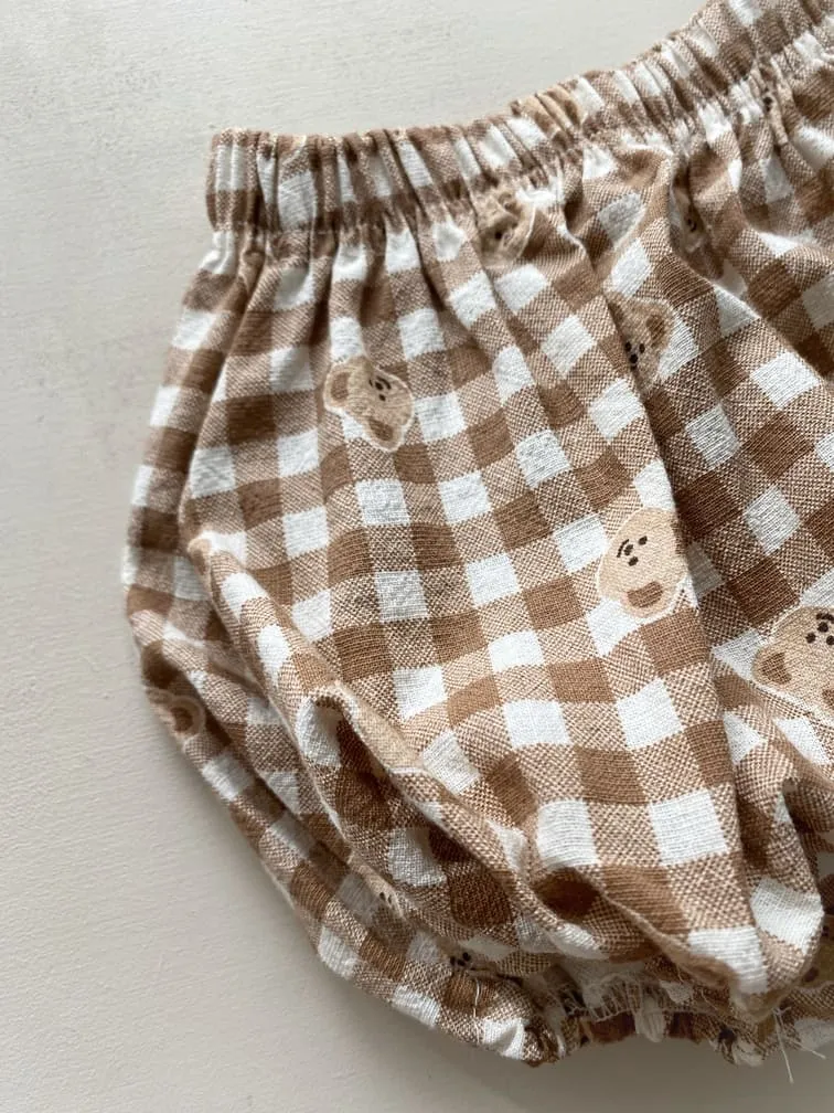 Bloomer bébé vichy | Ourson – Bebe nine – Image 3