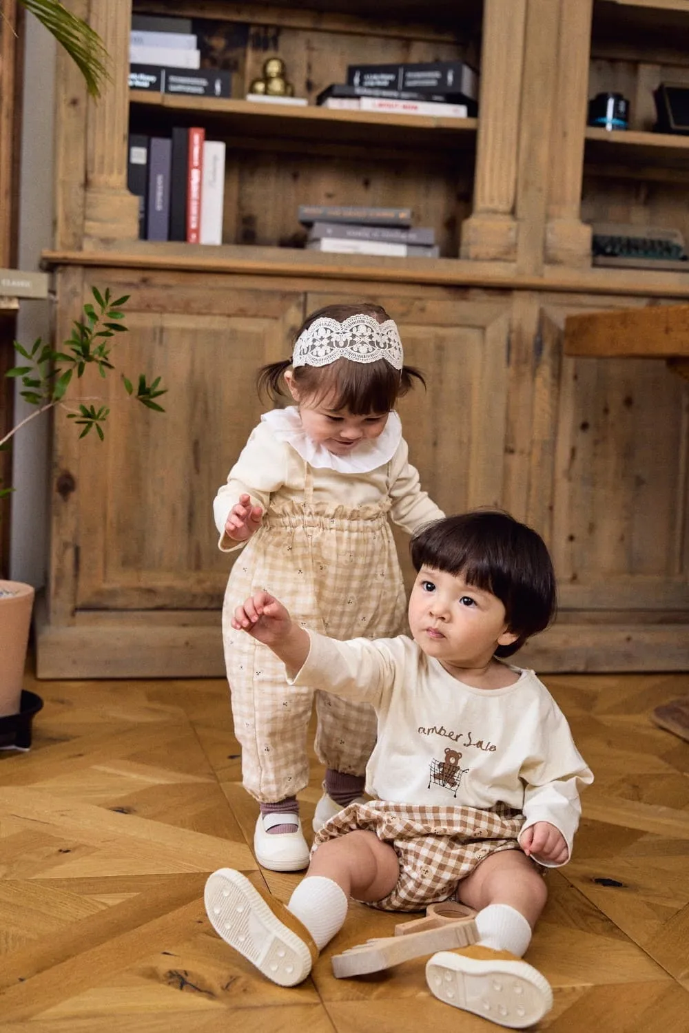 Bloomer bébé vichy | Ourson – Bebe nine – Image 4