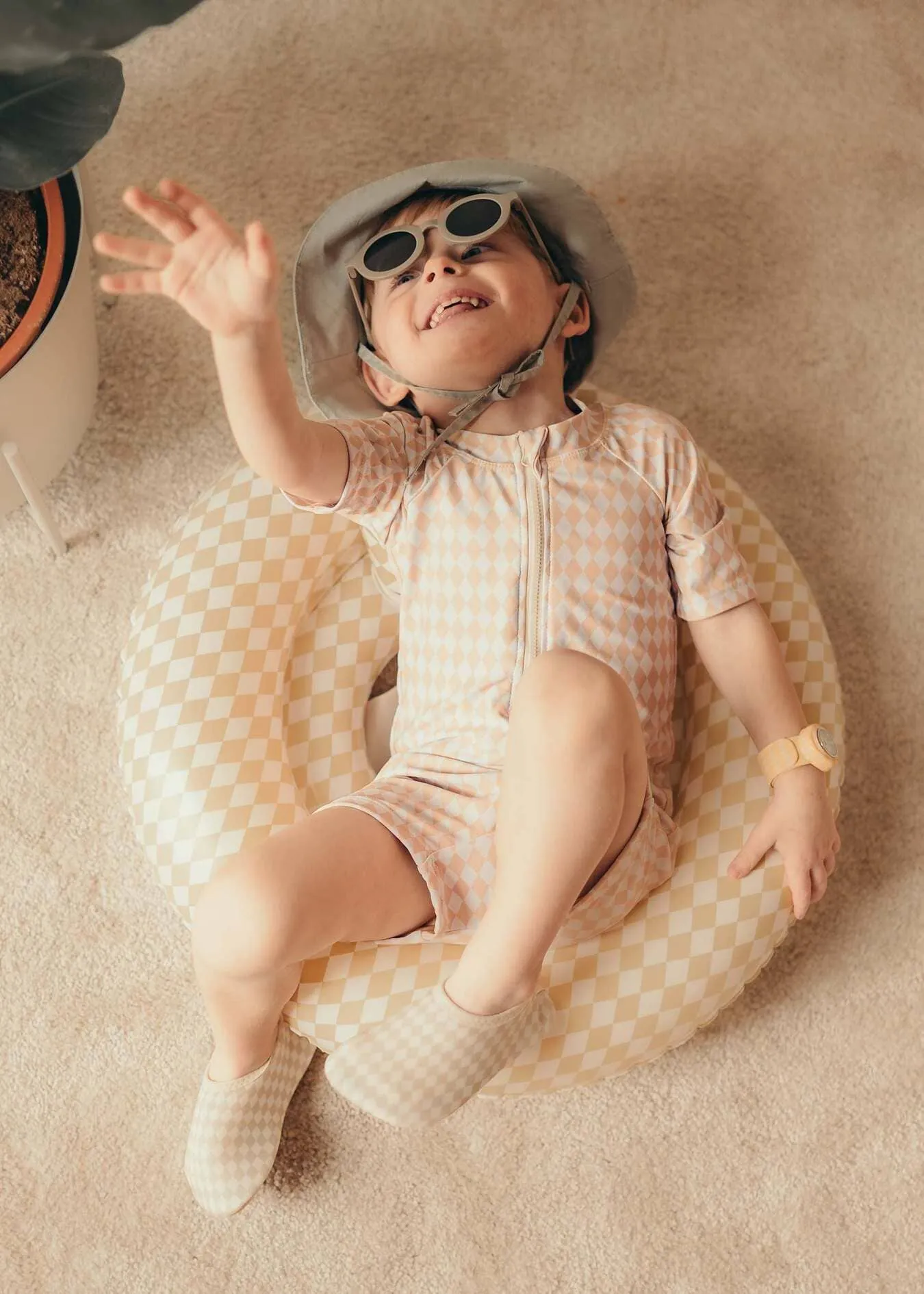 Bouée siège bébé | Speckled diamond – Mrs Ertha – Image 2