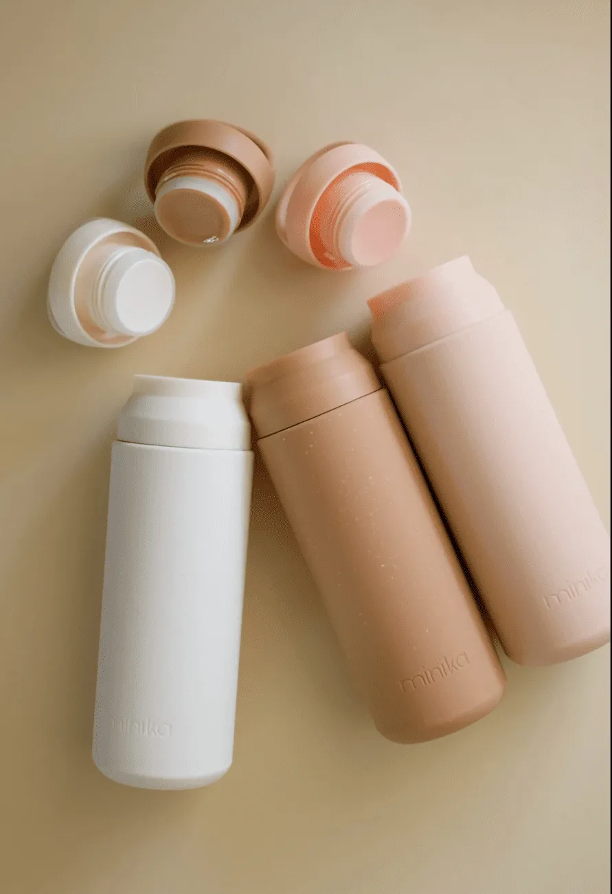 Bouteille isotherme 480 ml en silicone – Minika