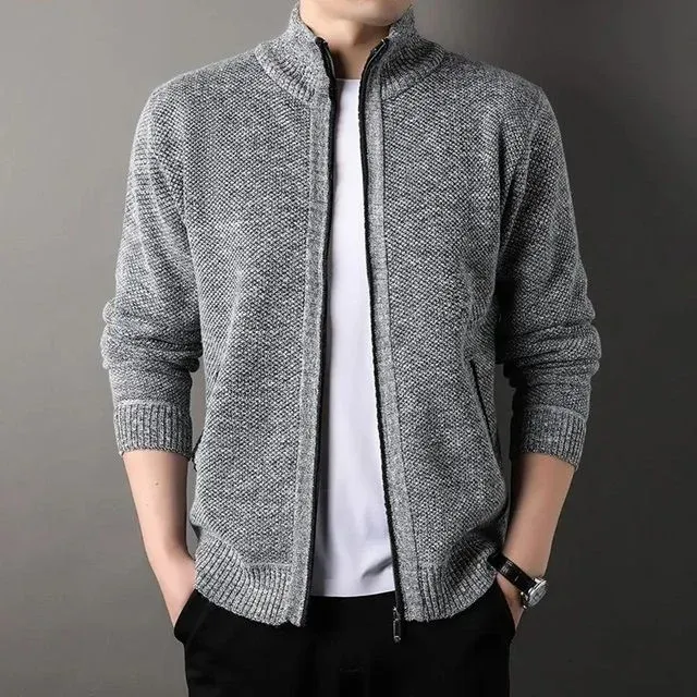 Chandail cardigan homme – Image 2