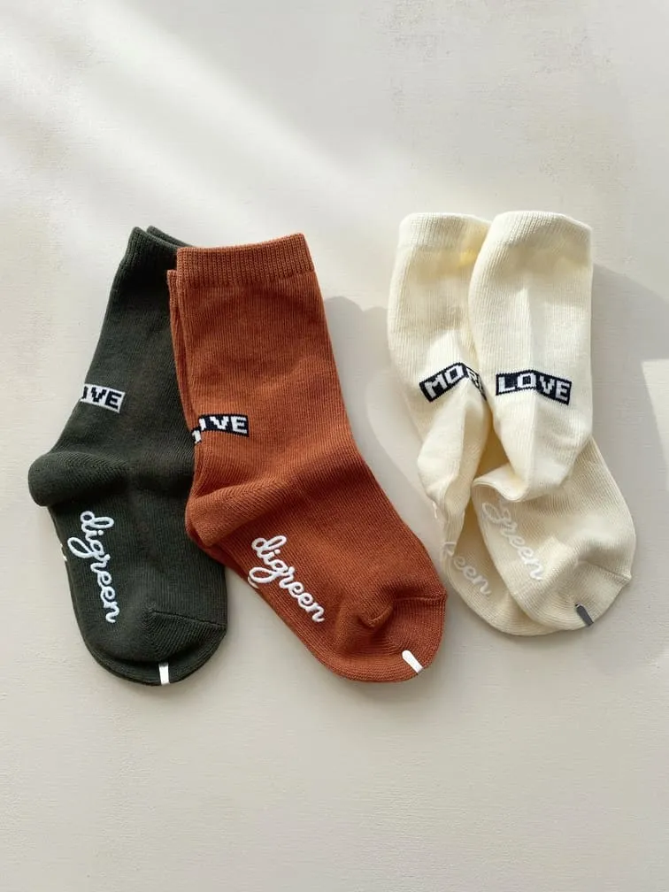 Chaussettes enfant | More Love – Digreen