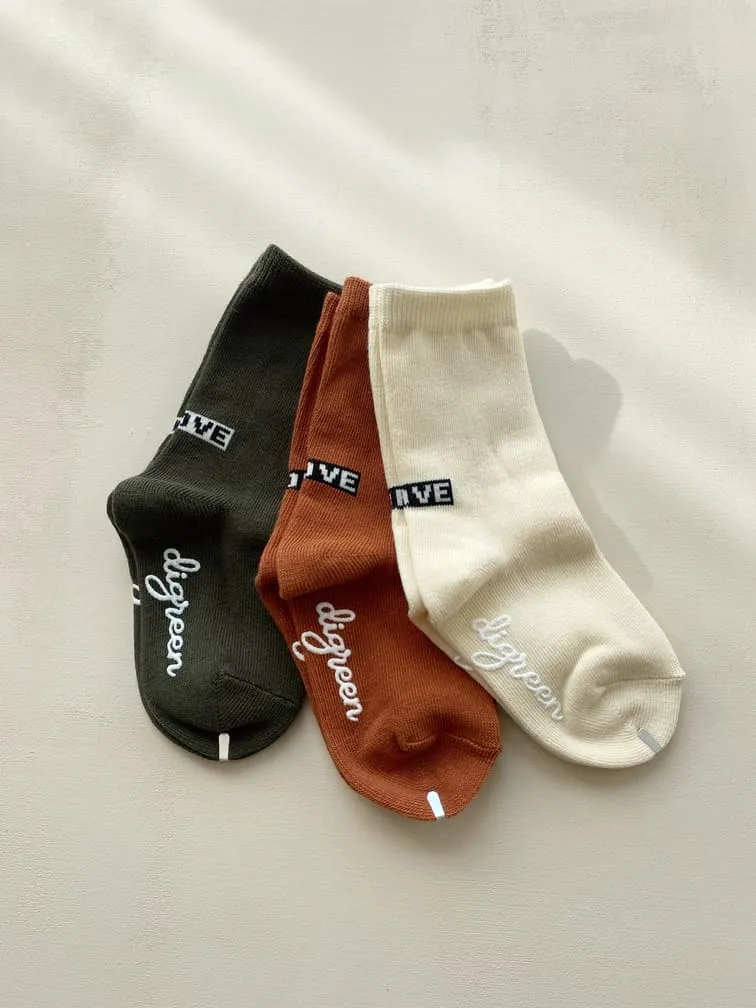 Chaussettes enfant | More Love – Digreen – Image 2
