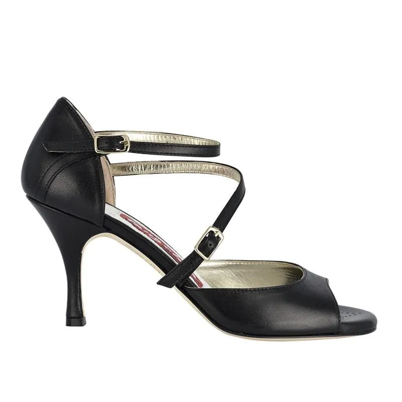 TANGOLERA A8B NOIRE-T6Chaussure de tango