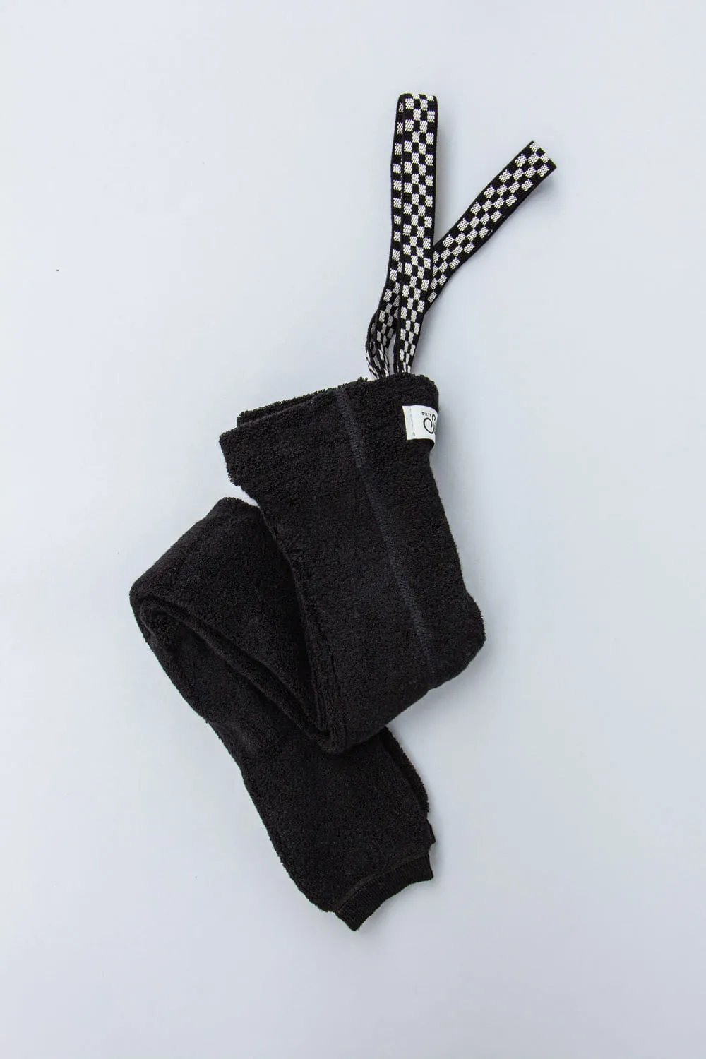 Collants à bretelles Teddy | Black checked – Silly Silas – Image 2