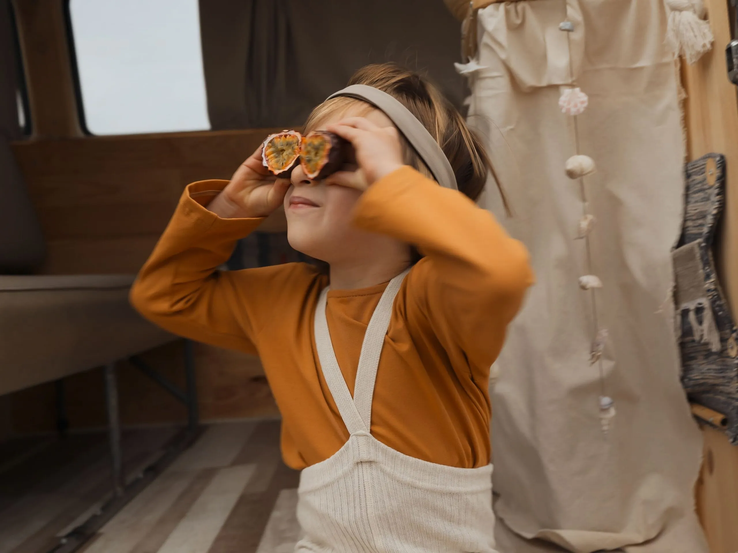 Collants à bretelles Hippy sans pieds | Cream – Silly Silas – Image 3